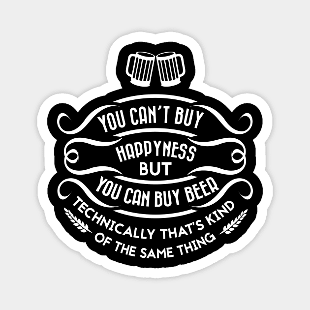 You can't buy happiness Magnet by nektarinchen