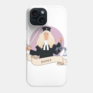 Tarot Arcana: Justice Phone Case