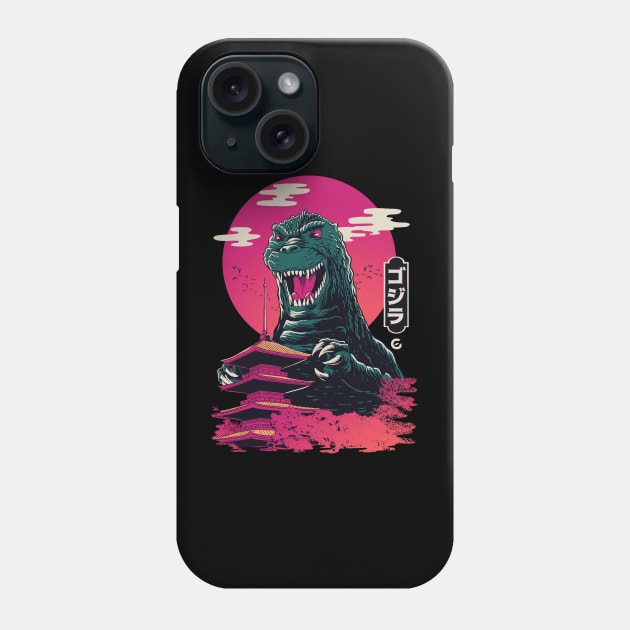 Godzilla first appearance Phone Case by iqbalgarint