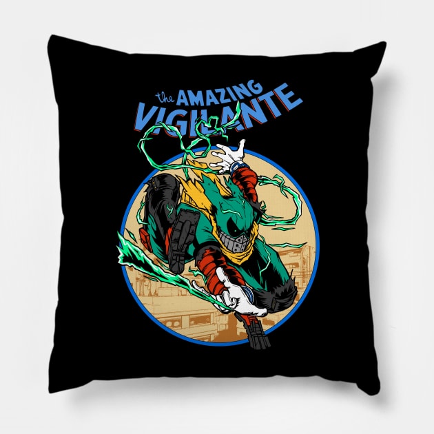 The amazing vigilante Pillow by joerock