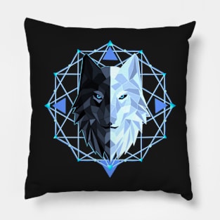 The Wise Wolf Pillow