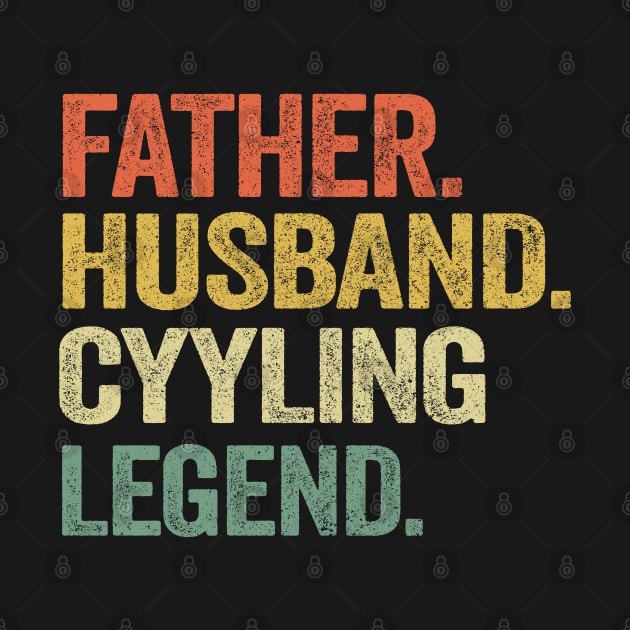 Father Husband Cycling Legend Cyclist Father´s Day Gift by Kuehni