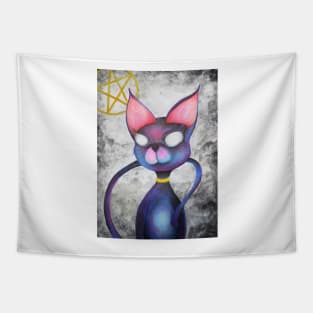 Witchy Kitty Tapestry