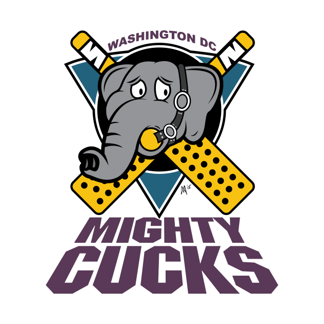 Mighty Cucks Cuckservative T Shirt by UnluckyDevil