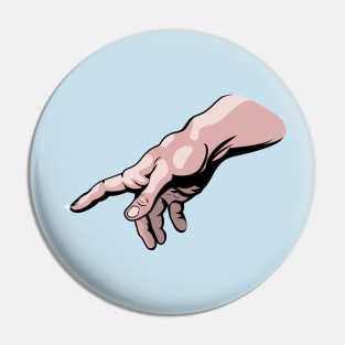 Hand of God Pin