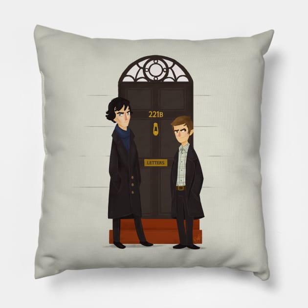 221B Pillow by Khatii