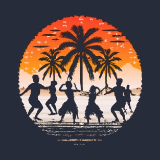 Vintage Hawaii Hula Dance T-Shirt