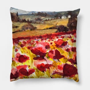 A corner of Tuscany Pillow