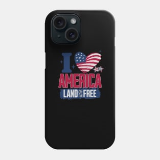 I Love America Phone Case