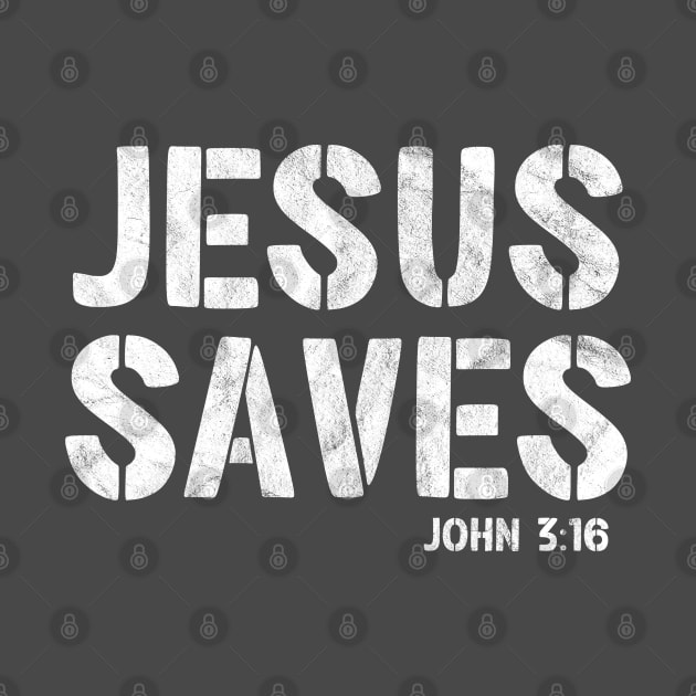 Jesus Saves - Christian Witness John 3:16 by TGKelly