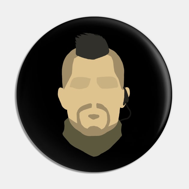 Call of Duty Soap MacTavish Pin by Rendigart