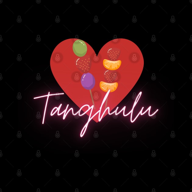 Heart filled with Tanghulu by Hayden Mango Collective 