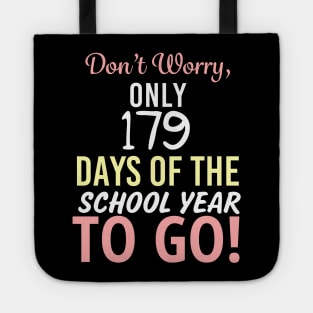 USA Back to School Fun Days Countdown to end of term Tote