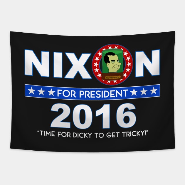 Nixon 2016 Tapestry by ArtistGuy12