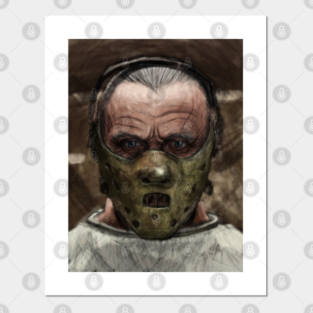 Hannibal Lecter The Silence Of The Lambs Portrait Hannibal