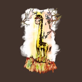 Doll faced giraffe T-Shirt