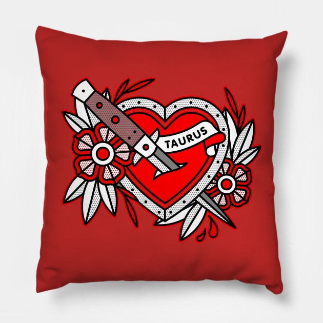 Taurus LOve Pillow by paklapor23