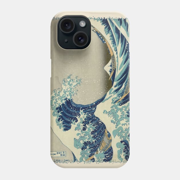 The Great Wave by Katsushika Hokusai Phone Case by MasterpieceCafe