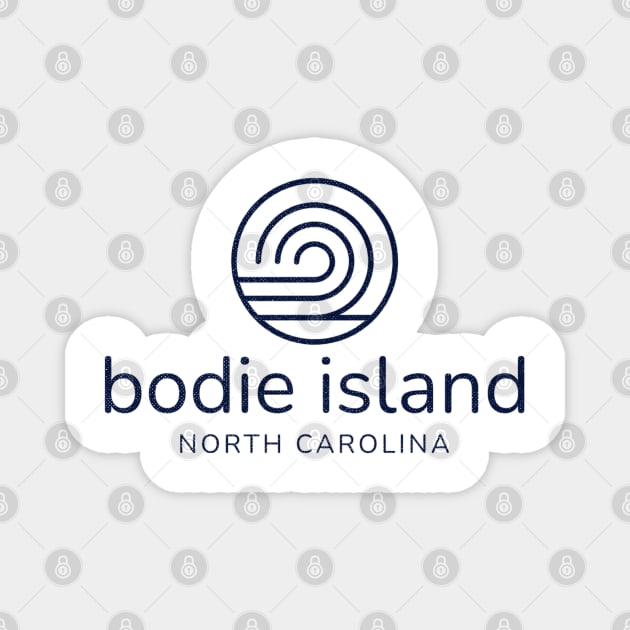 Bodie Island, NC Beach Summer Wave Magnet by Contentarama