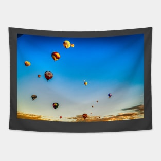 Albuquerque Hot Air Balloon Fiesta Tapestry