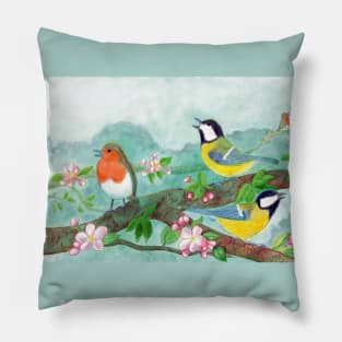 Bird dawn chorus Pillow