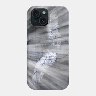 Angelic white wings Phone Case