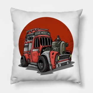 apocalypse car Pillow