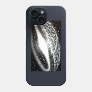 Barred Spiral Galaxy Phone Case