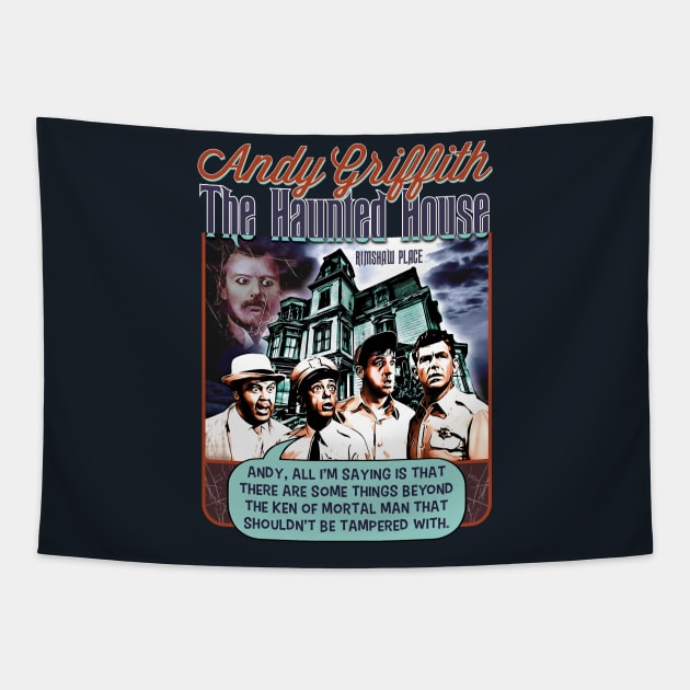 Andy Griffith Show (The Haunted House) Tapestry by armando1965
