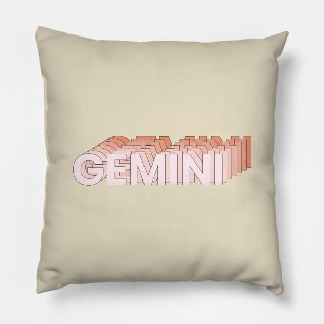 Gemini Pillow by gnomeapple