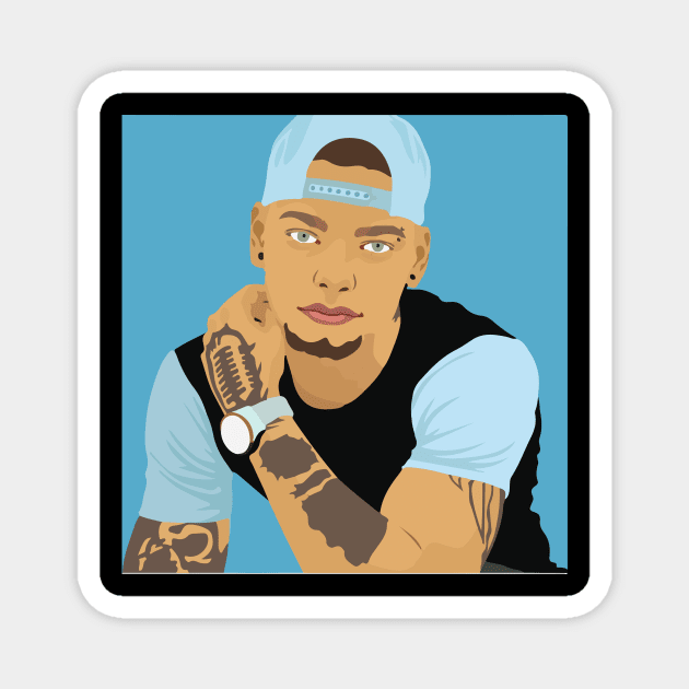 kane brown v1 Magnet by marawei