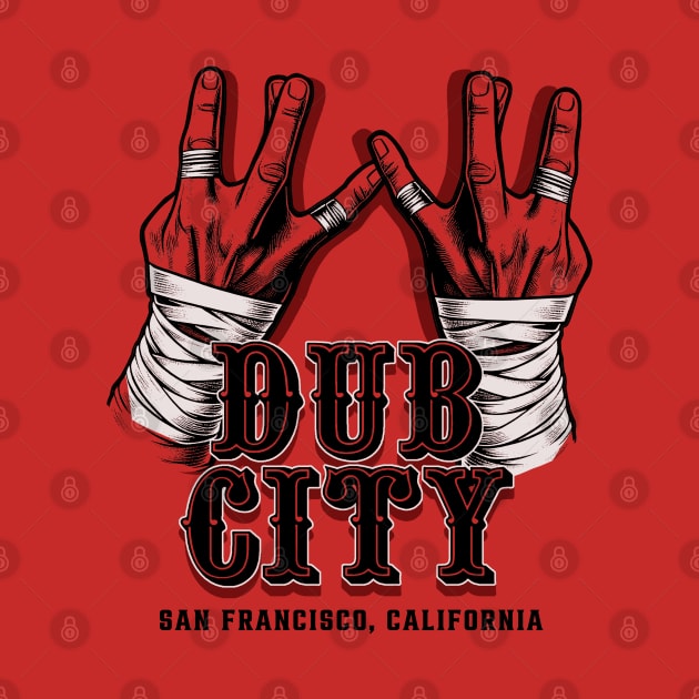 DUB CITY T-SHIRT by PIXEL PUSHER