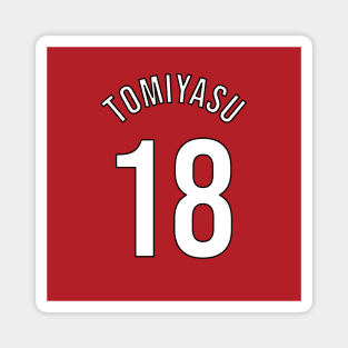 Tomiyasu 18 Home Kit - 22/23 Season Magnet