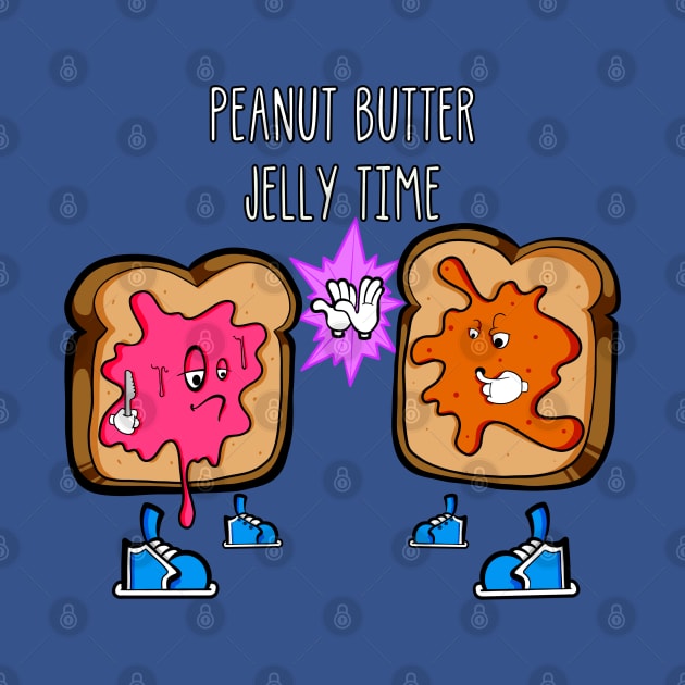 Peanut Butter & Jelly Besties by Art by Nabes