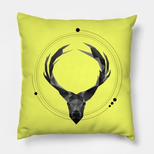 Black & white Deer Pillow