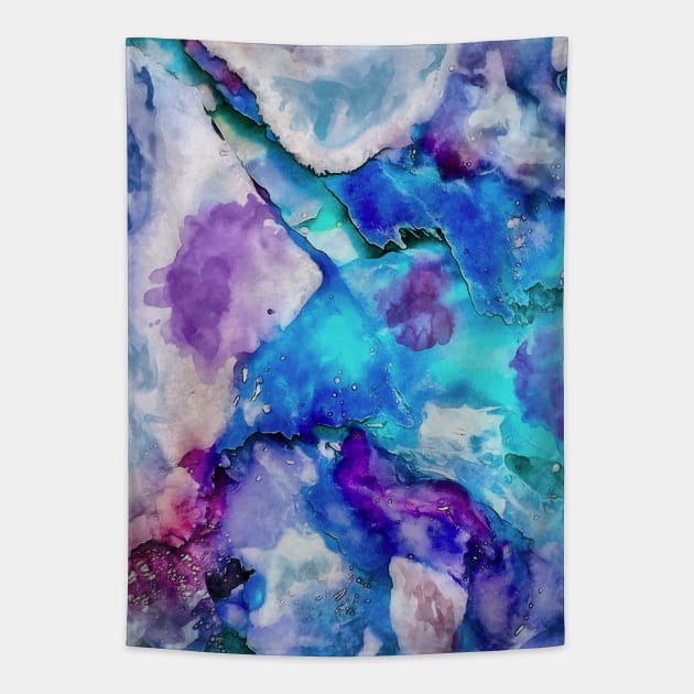 Abstract watercolor Tapestry by CatyArte