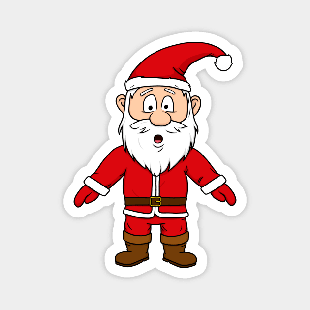 Santa Claus Magnet by OogaBooga