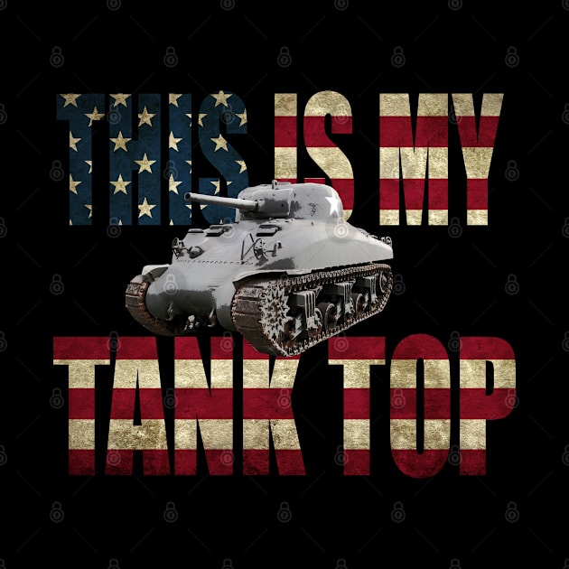 M4 Sherman Tank by Dirty Custard Designs 