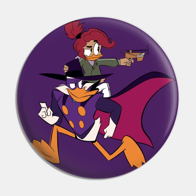 Father-Daughter Crimefighting Duo Pin by jzanderk