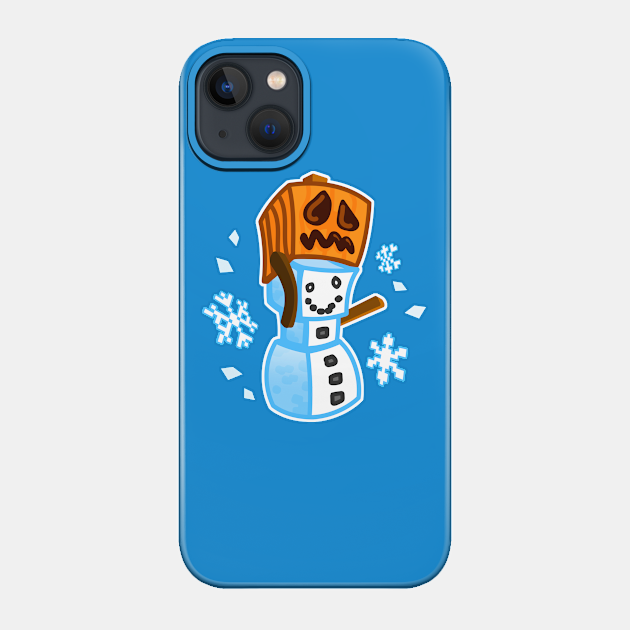 Snow Rock Wave - Minecraft - Phone Case