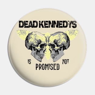 skull kennedys Pin