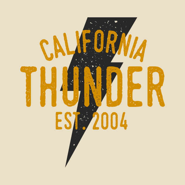 Vintage Thunderbolt logo. logo template with grunge texture. Thunder emblem. by DenysHolovatiuk