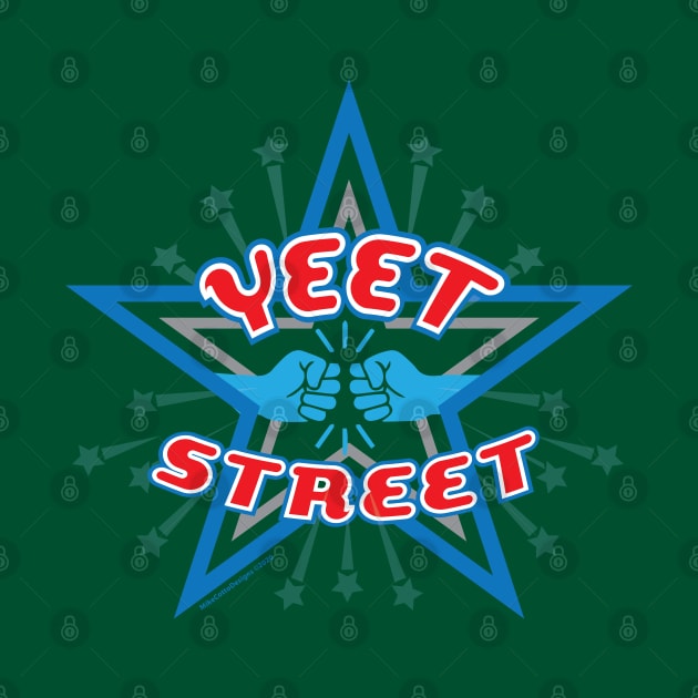 Yeet Street Star Arch by MikeCottoArt