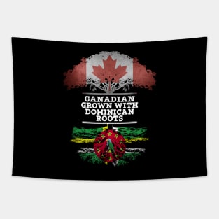 Canadian Grown With Dominican Roots - Gift for Dominican With Roots From Dominica Tapestry