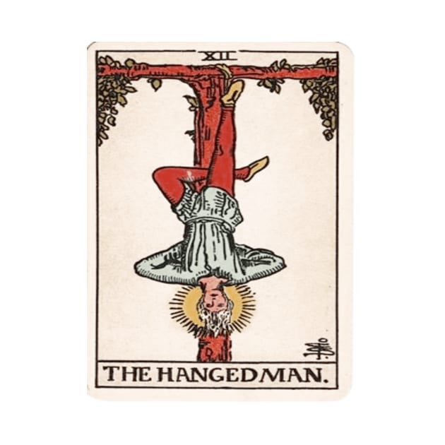 Hanged Man Tarot by FunTeeGraphics