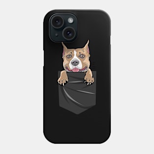American Staffordshire Terrier love Phone Case