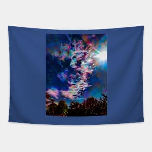 The Cloud Dragon Spits Fire Tapestry