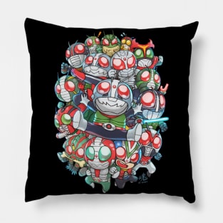 Kamen Riders Showa Pillow