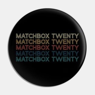 Matchbox Great Gift For Name Retro Styles Color 70s 80s 90s Pin