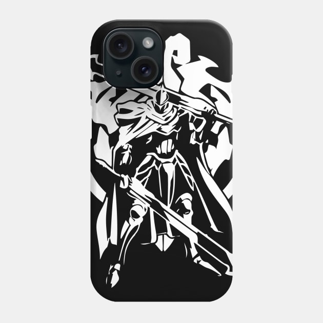 Overlord Momon, the Dark Warrior Phone Case by Scribix